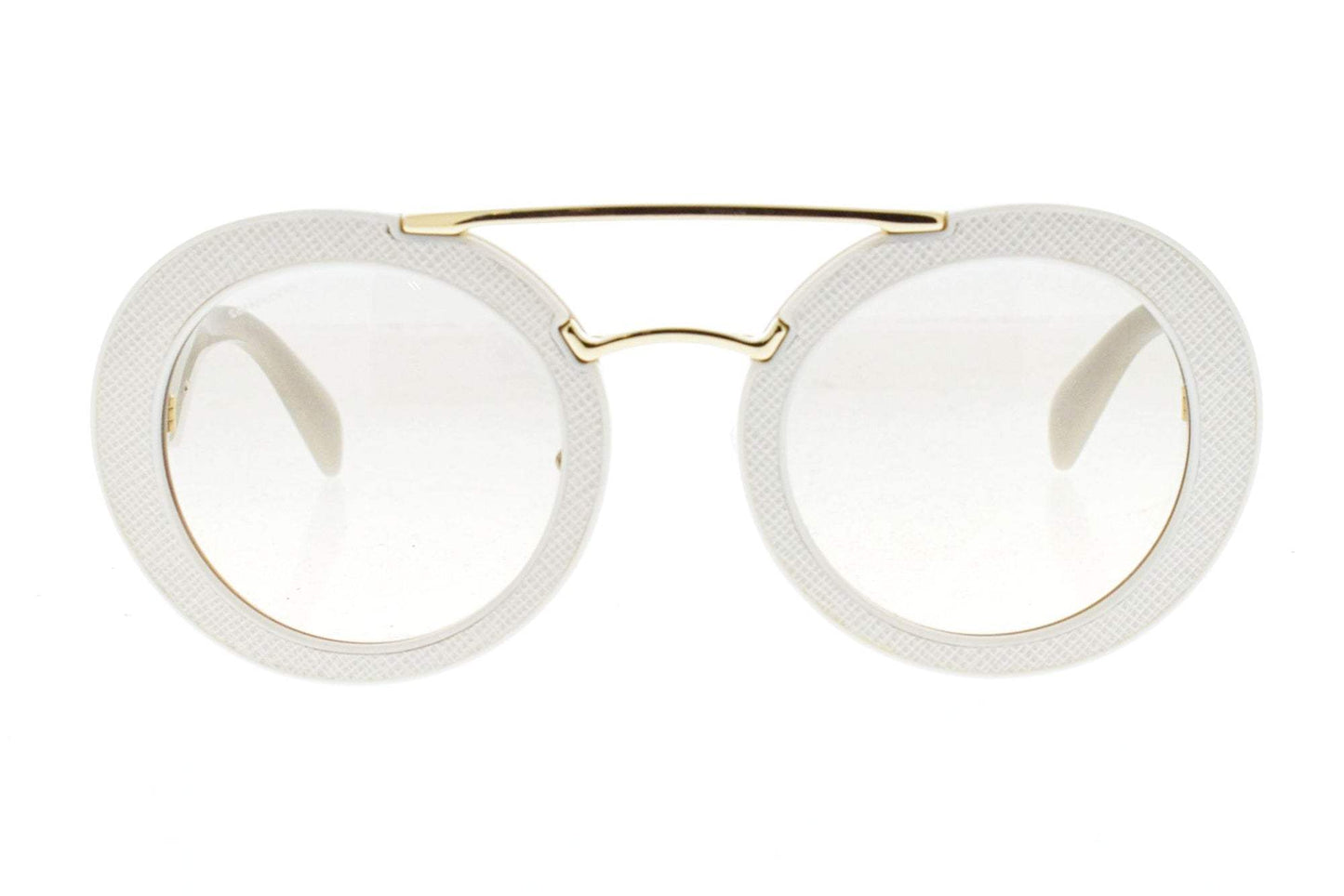 Prada SPR 15S UP-3H2 - Ivory-Light Brown Gradient Light Green by Prada for Women - 53-25-140 mm Sunglasses