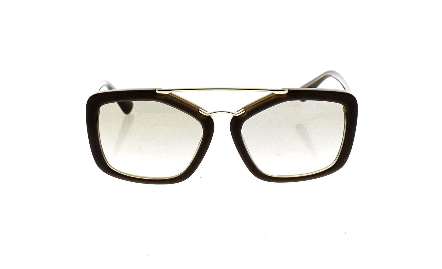 Prada SPR 24R UED-3H2 - Opal Brown Beige-Light Brown Gradient Light Green by Prada for Women - 56-17-140 mm Sunglasses
