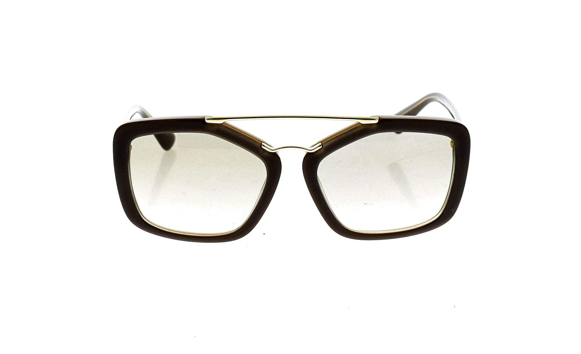Prada SPR 24R UED-3H2 - Opal Brown Beige-Light Brown Gradient Light Green by Prada for Women - 56-17-140 mm Sunglasses