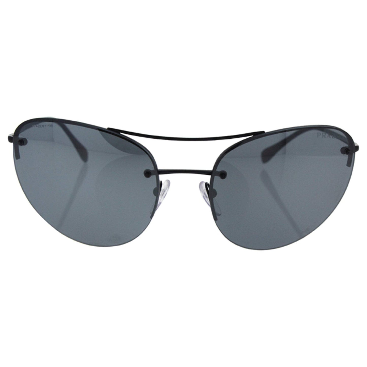 Prada SPS 51R 7AX-5L0 - Black-Light Grey Black by Prada for Women - 59-18-135 mm Sunglasses