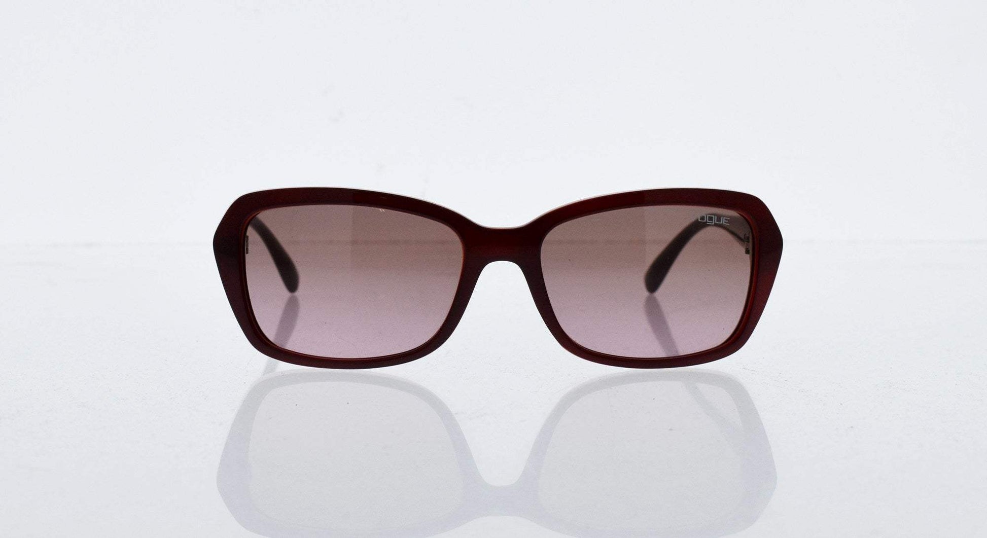 Vogue VO2964SB 2323-14 - Bordeaux Opal Powder-Pink Gradient Brown by Vogue for Women - 55-17-135 mm Sunglasses