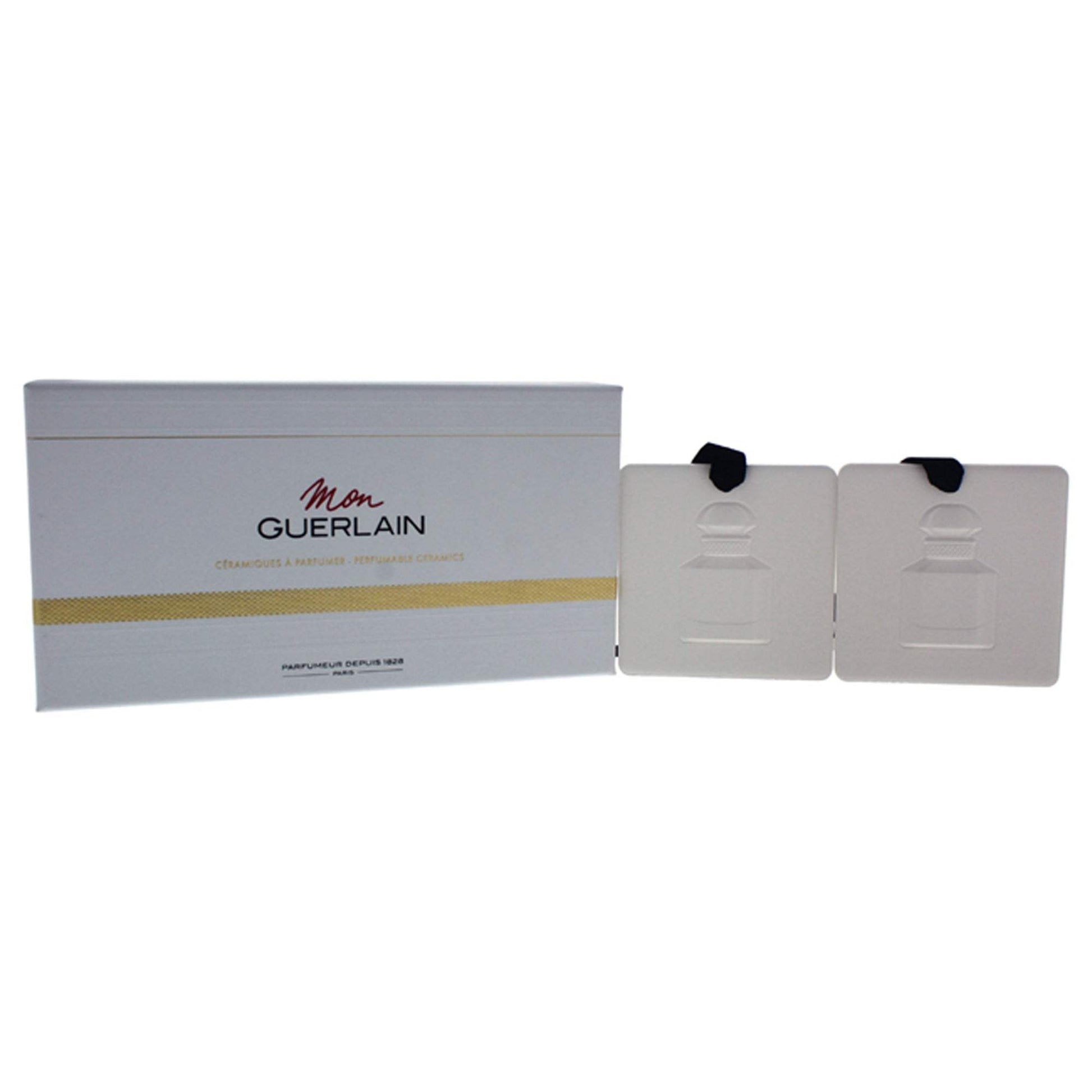 Mon Guerlain Perfumable Ceramics by Guerlain for Unisex - 2 Pc Perfumable Ceramics (Tester)