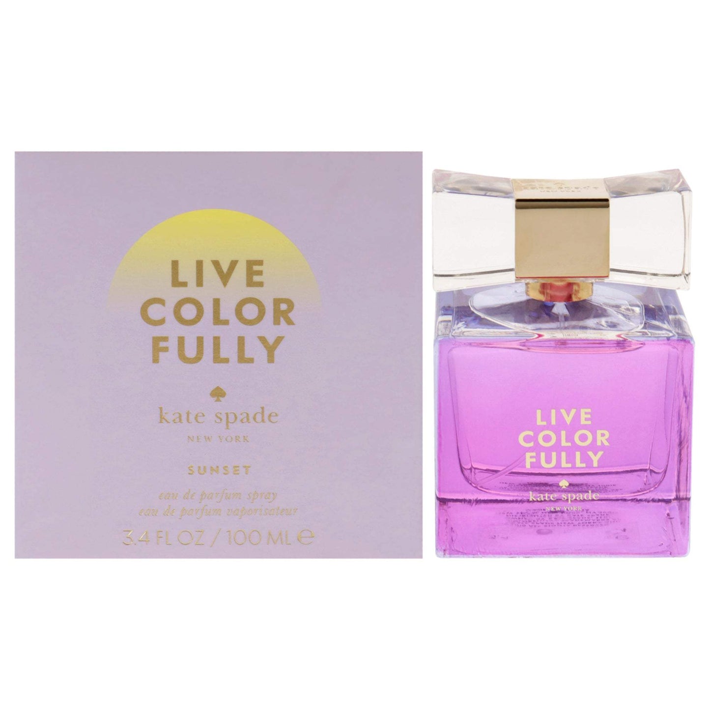 Live Colorfully Sunset by Kate Spade for Women - 3.4 oz EDP Spray (Tester)