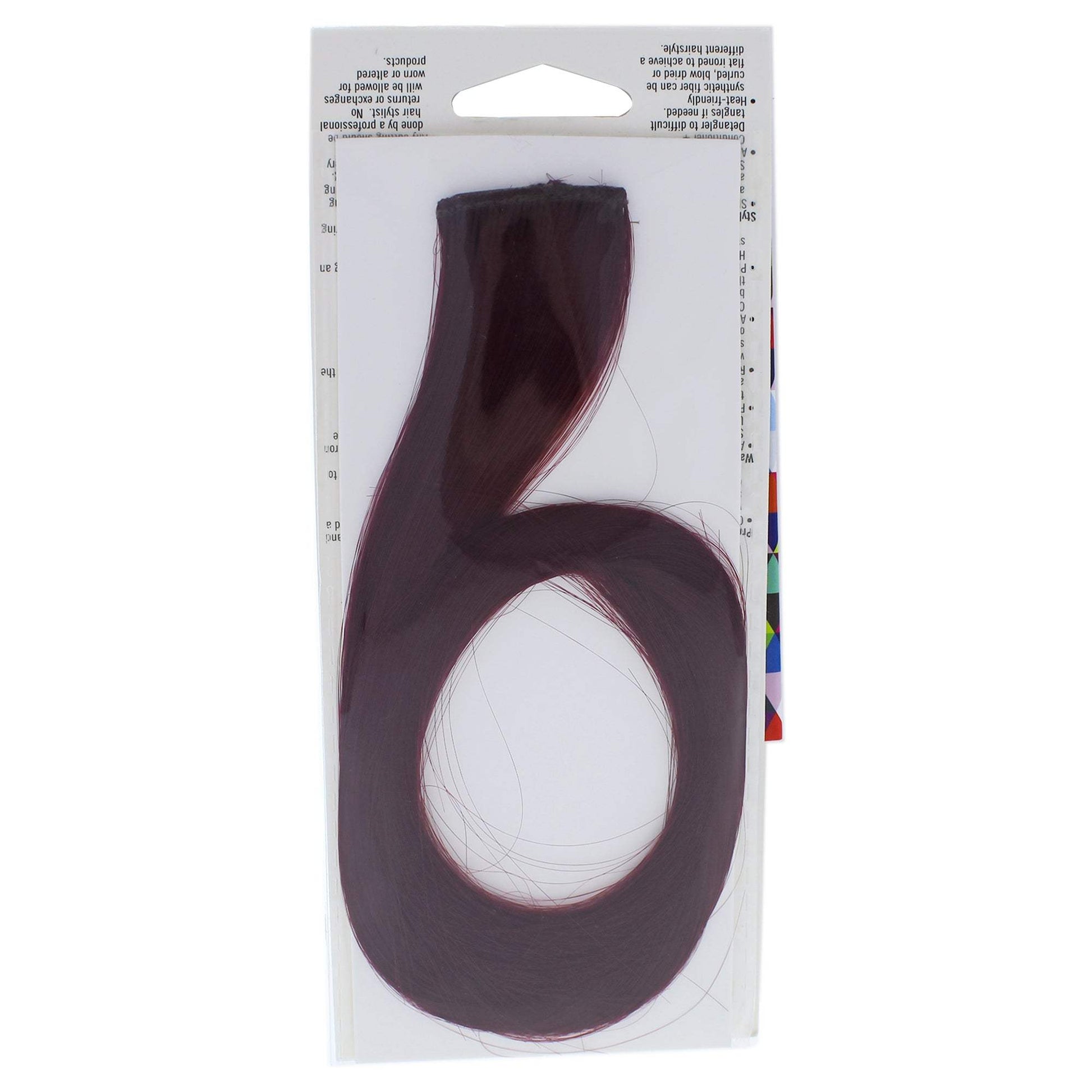 Pop Color Strip Extension - Berry Kiss by Hairdo for Women - 18 Inch Hair Extension