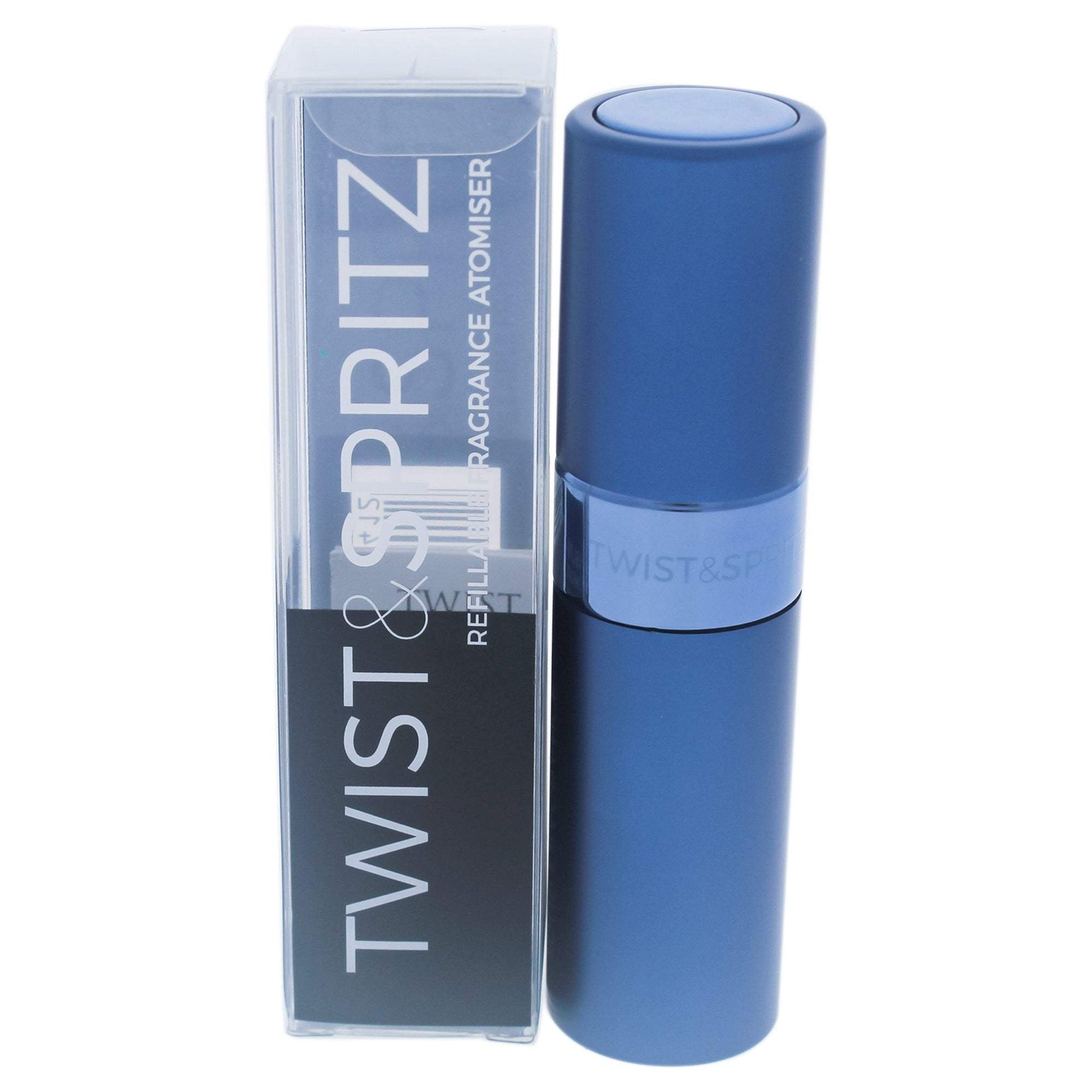 Twist and Spritz Atomiser - Blue by Twist and Spritz for Women - 8 ml Refillable Spray (Empty)