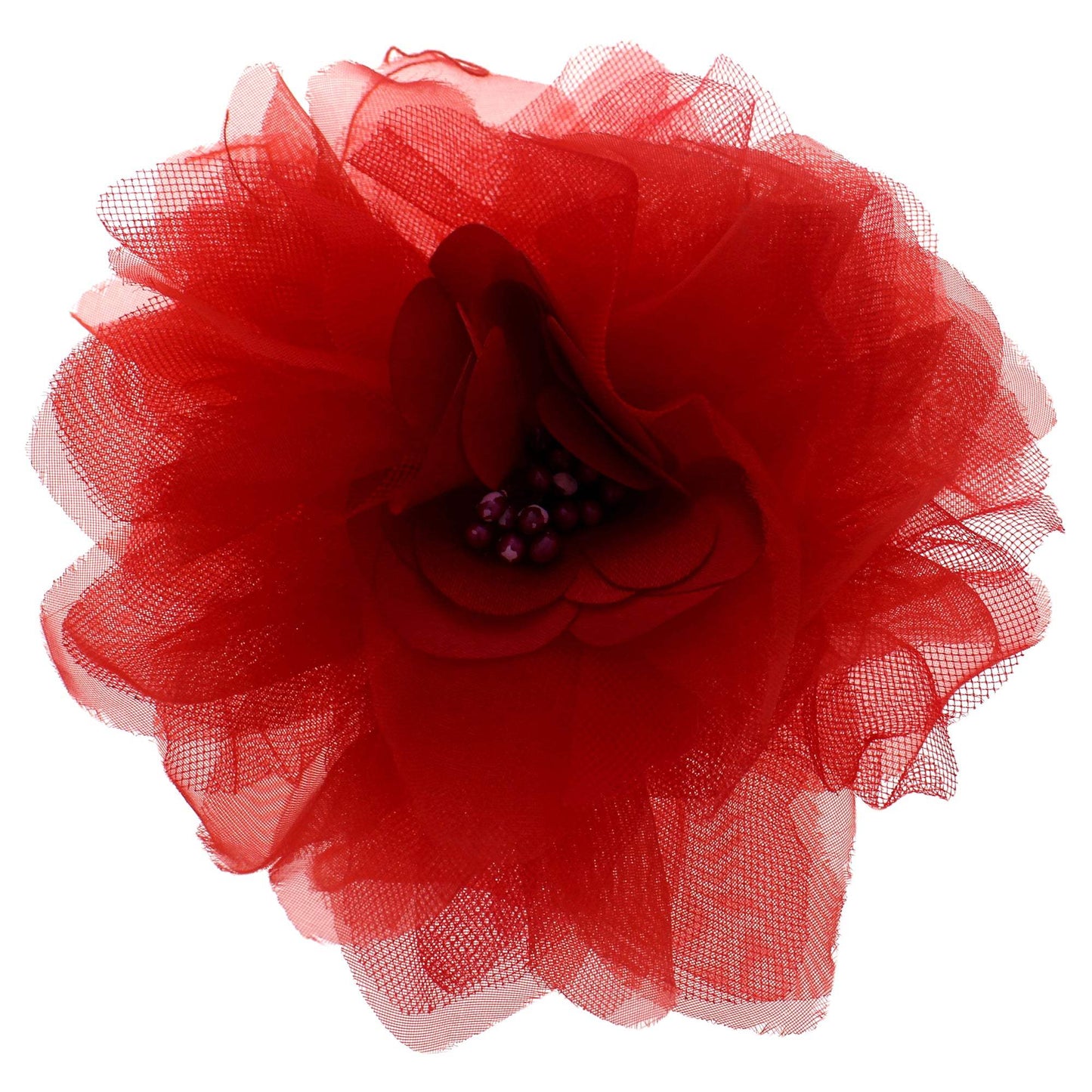 Fiori D Rouge Decoration Clips by Malin + Goetz for Women - 1 Pc Hair Clip