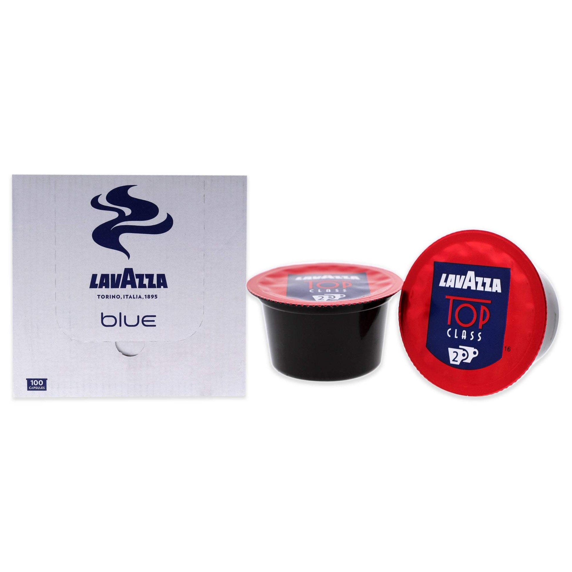 Blue Top Class 2 Roast Ground Coffee Pods by Lavazza - 100 Pods Coffee