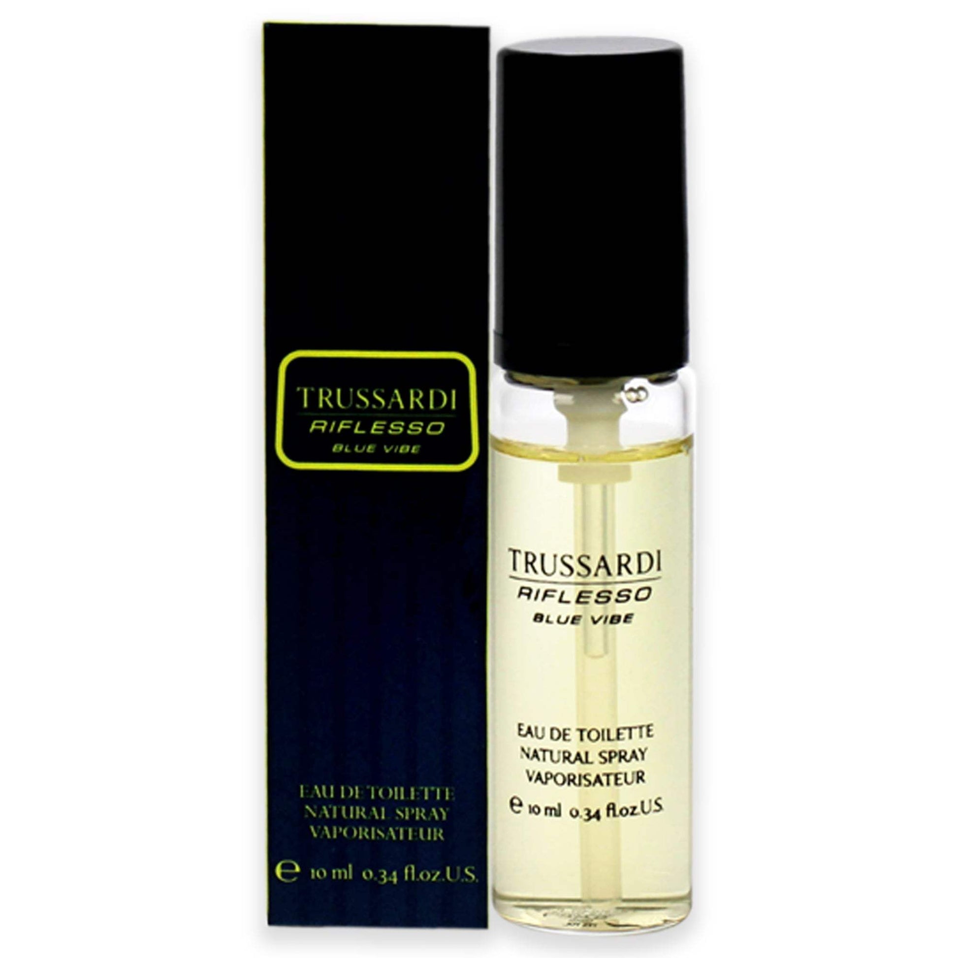 Riflesso Blue Vibe by Trussardi for Men - 0.34 oz EDT Spray (Mini)