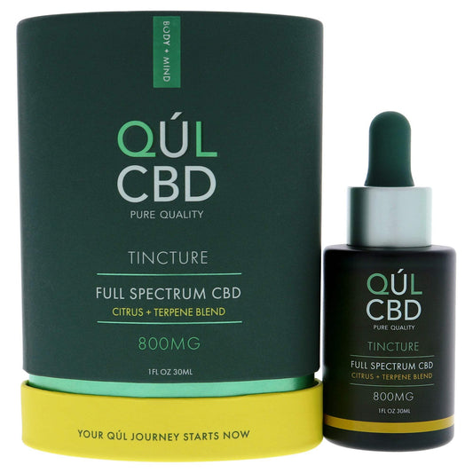 Tincture Full Spectrum 800mg CBD - Citrus by Kul CBD for Unisex - 1 oz Tincture