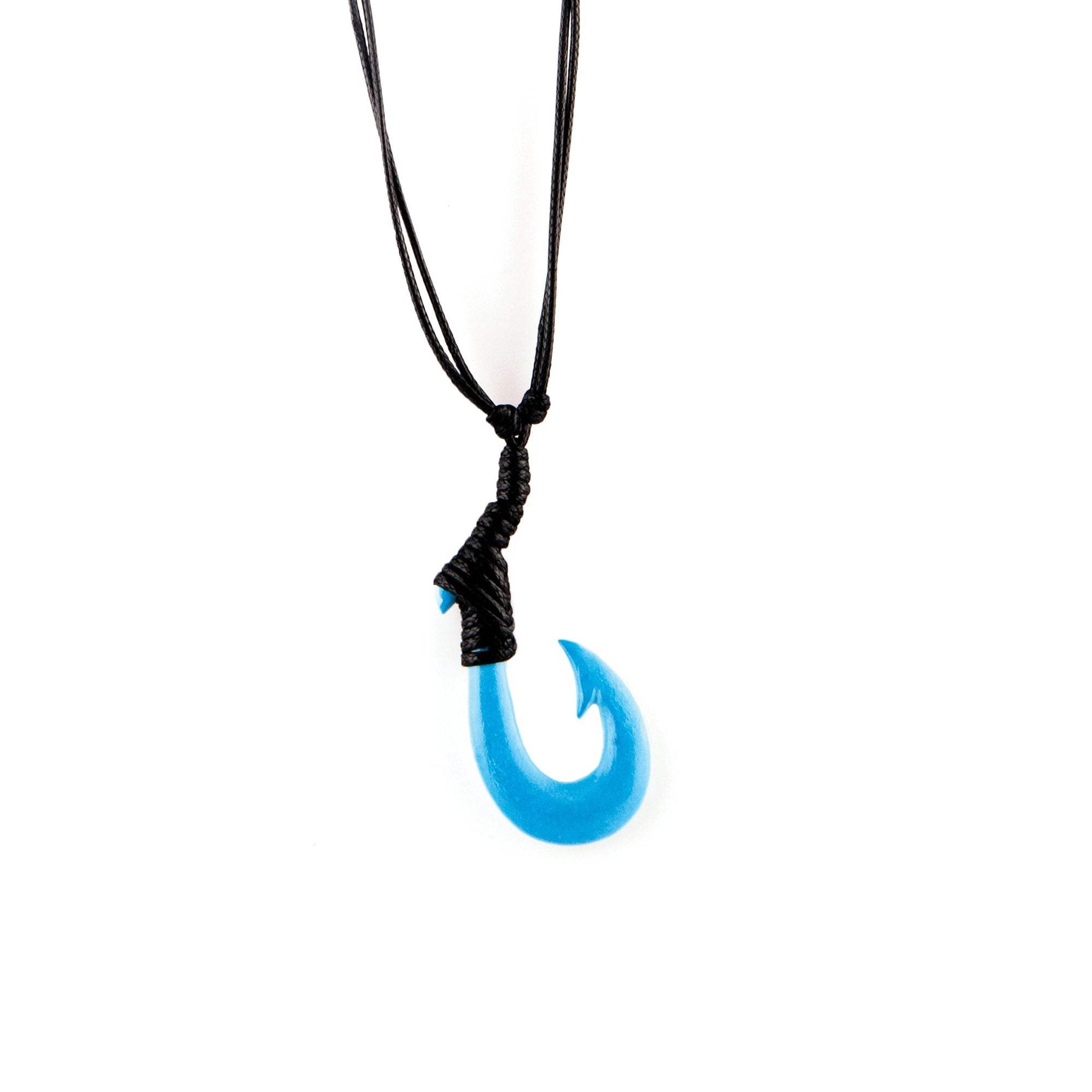 Color-Changing Necklace - Hook - White To Blue by DelSol for Women - 1 Pc Necklace