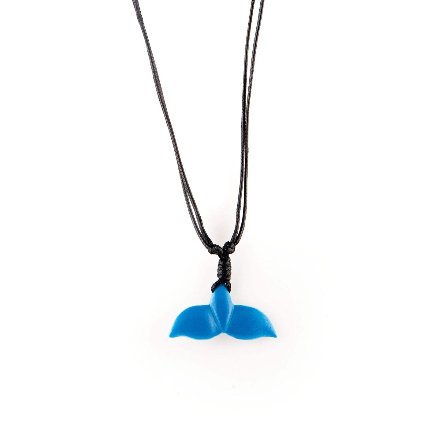 Color-Changing Necklace - Whale Tail - White to Blue by DeSol for Women - 1 Pc Necklace