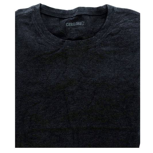 Bamboo Athletic Crew T-Shirt - Carbon Heather by Cariloha for Women - 1 Pc T-Shirt (M)