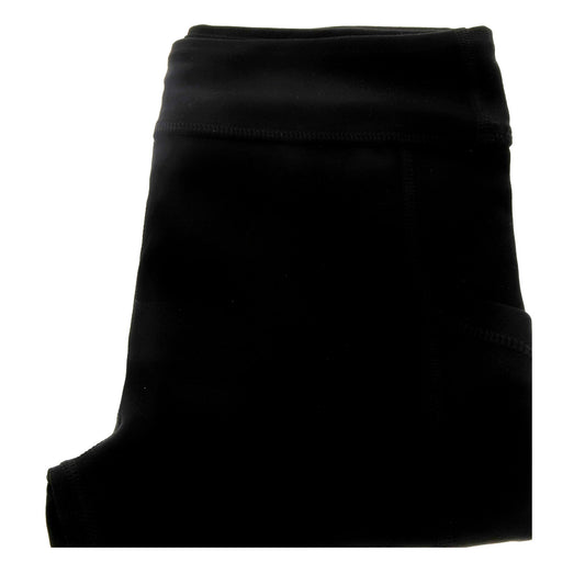 Bamboo Pieced Athletic Legging - Black by Cariloha for Women - 1 Pc Legging (XS)