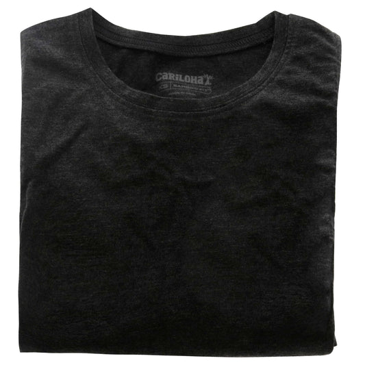 Bamboo Sleeveless T-Shirt - Carbon Heather by Cariloha for Women - 1 Pc T-Shirt (XS)