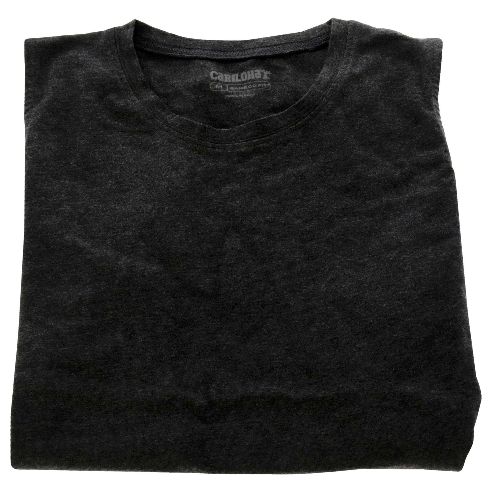 Bamboo Sleeveless T-Shirt - Carbon heather by Cariloha for Women - 1 Pc T-Shirt (M)