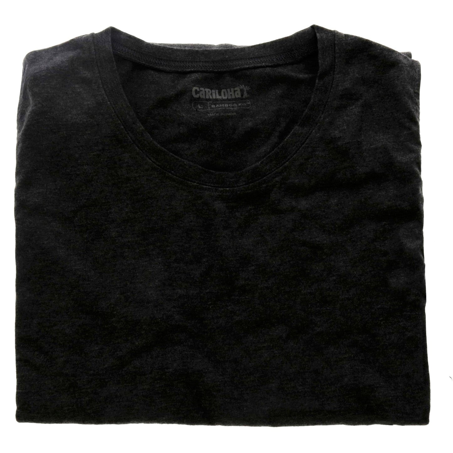 Bamboo Sleeveless T-Shirt - Carbon heather by Cariloha for Women - 1 Pc T-Shirt (L)