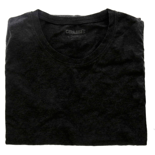 Bamboo Sleeveless T-Shirt - Carbon heather by Cariloha for Women - 1 Pc T-Shirt (L)