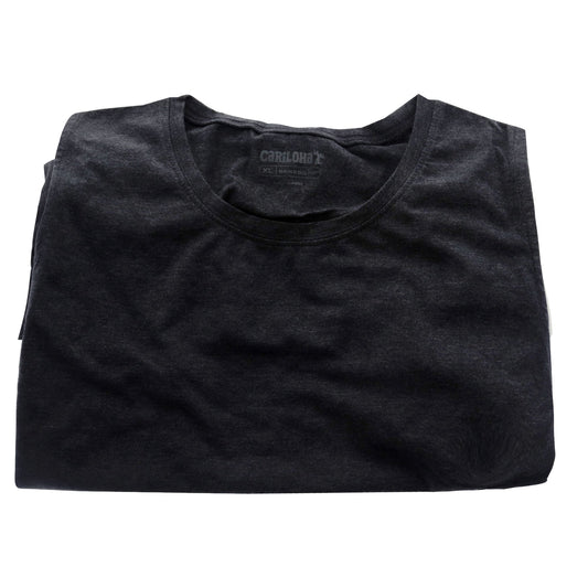 Bamboo Sleeveless T-Shirt - Carbon Heather by Cariloha for Women - 1 Pc T-Shirt (XL)