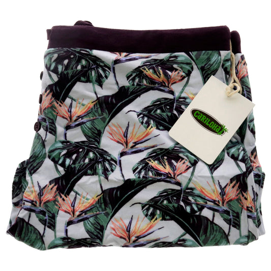 Bamboo Sleep Shorts - Birds of Paradise by Cariloha for Women - 1 Pc Short (M)