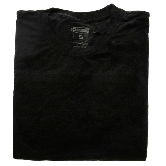 Bamboo Comfort Crew Tee - Charcoal by Cariloha for Men - 1 Pc T-Shirt (S)