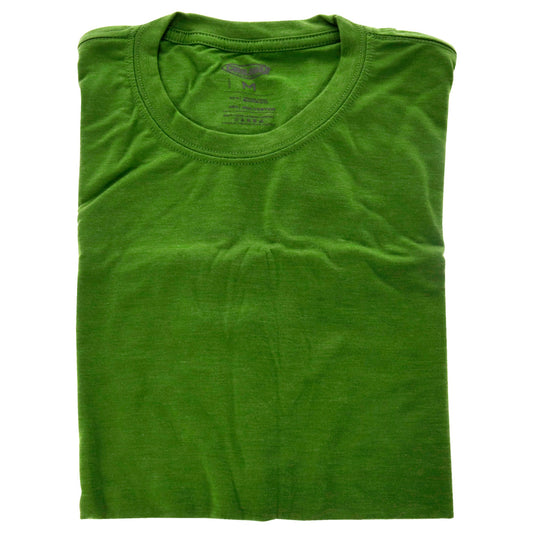 Bamboo Comfort Crew Tee - Palm Green by Cariloha for Men - 1 Pc T-Shirt (M)