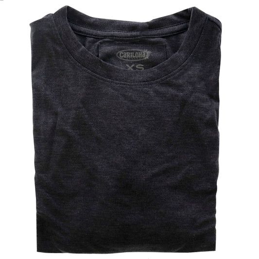 Bamboo Crew Tee - Navy Heather by Cariloha for Women - 1 Pc T-Shirt (XS)