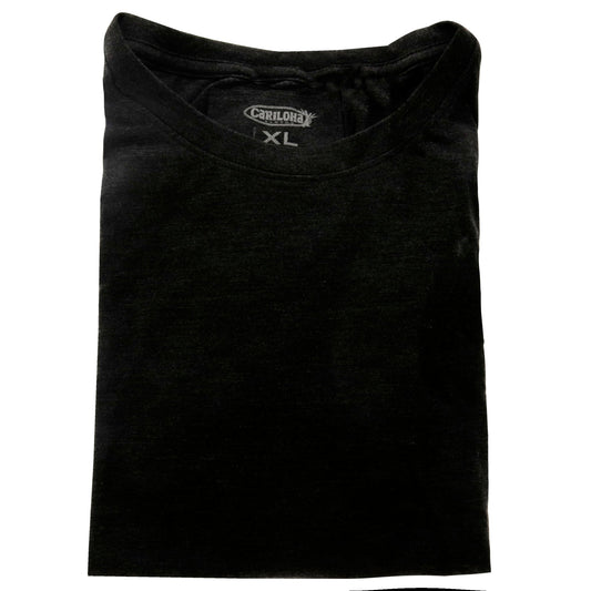 Bamboo Crew Tee - Charcoal Heather by Cariloha for Women - 1 Pc T-Shirt (XL)