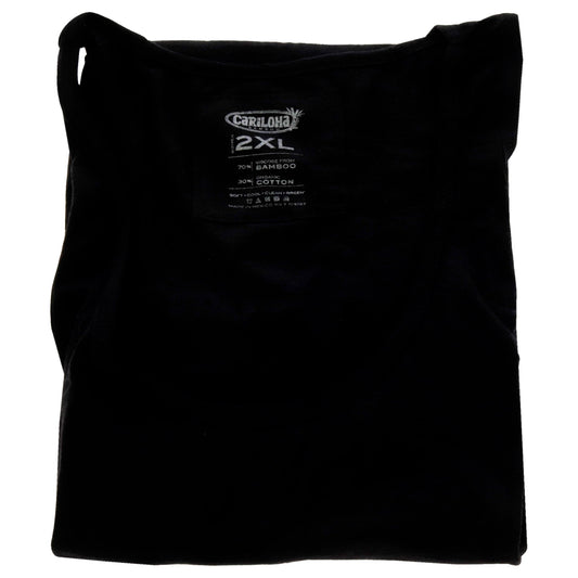 Bamboo Racer Tank - Black by Cariloha for Women - 1 Pc Tank Top (2XL)