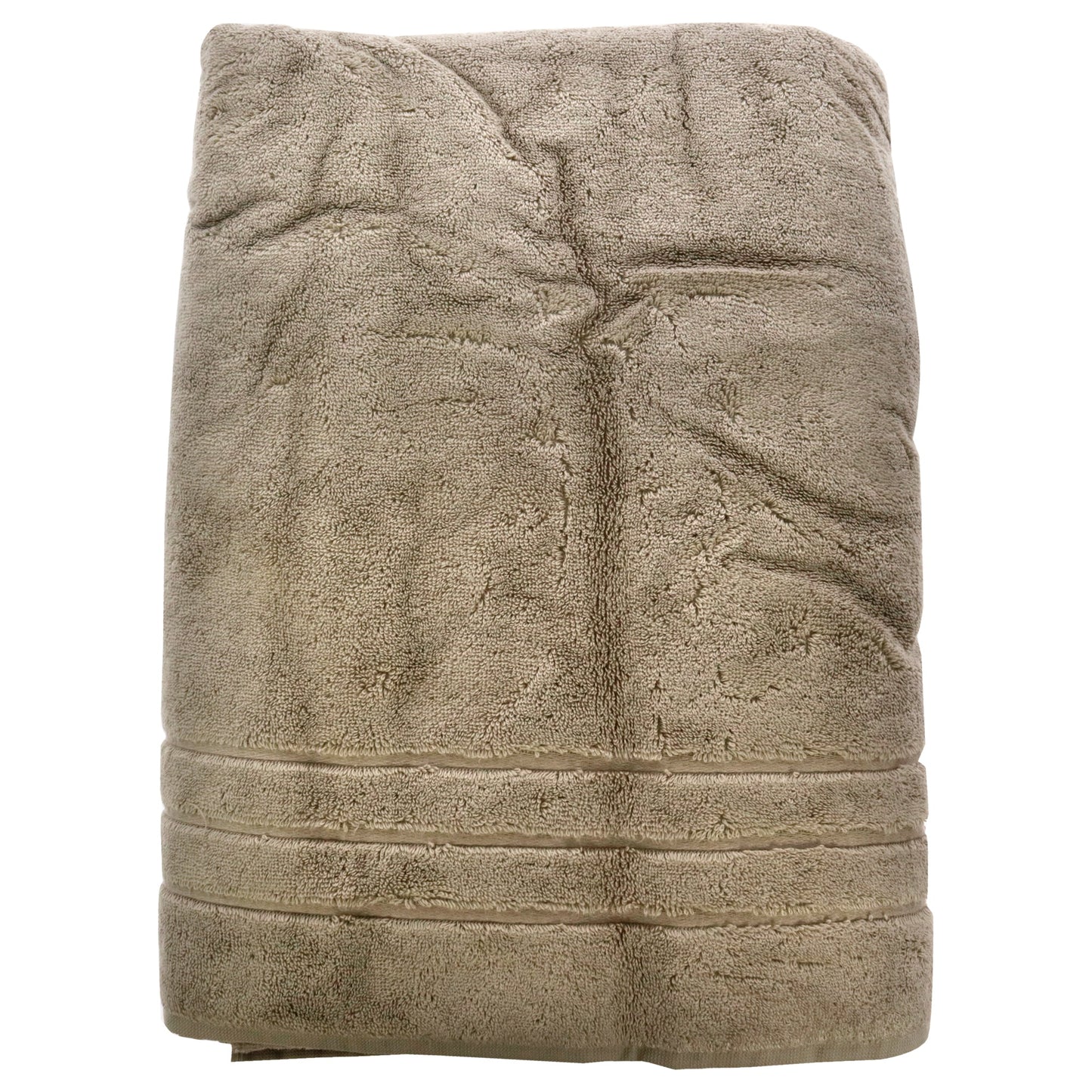 Bamboo Bath Sheet - Stone by Cariloha for Unisex - 1 Pc Towel
