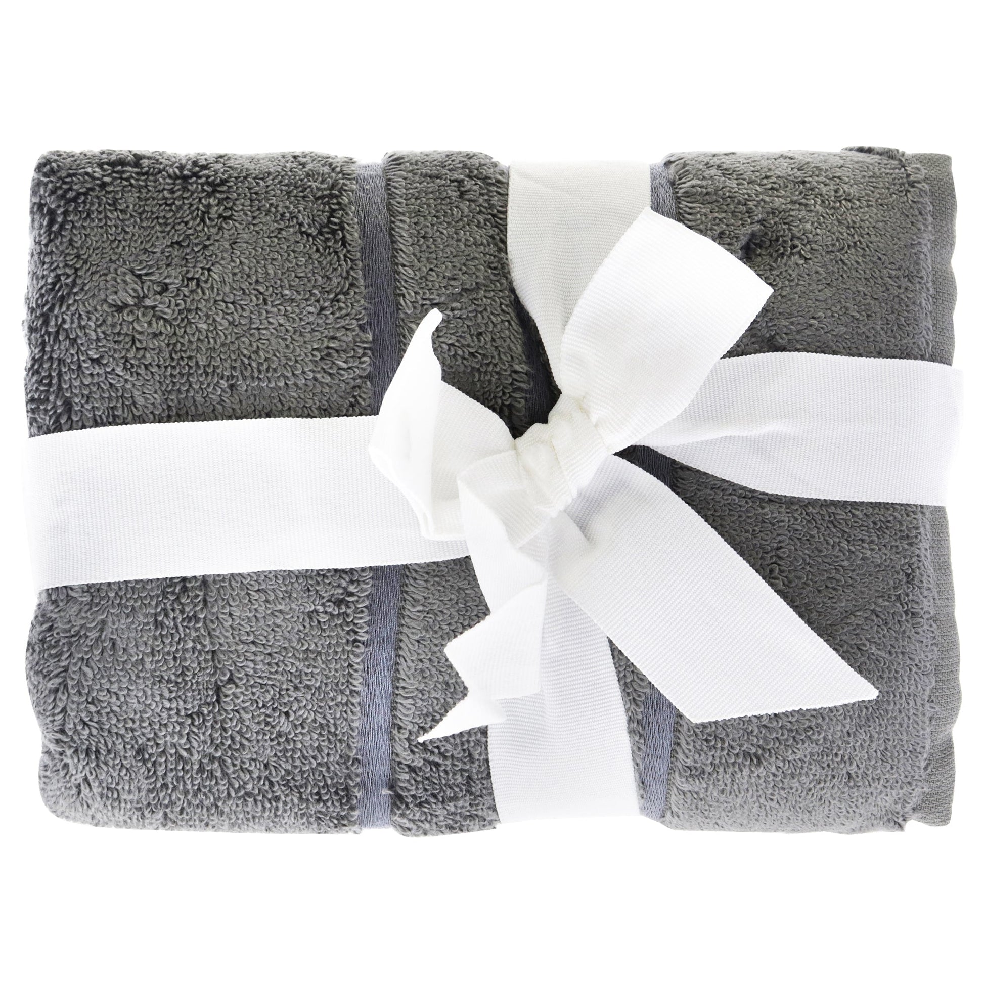 Bamboo Hand Towel Set - Onyx by Cariloha for Unisex - 3 Pc Towel