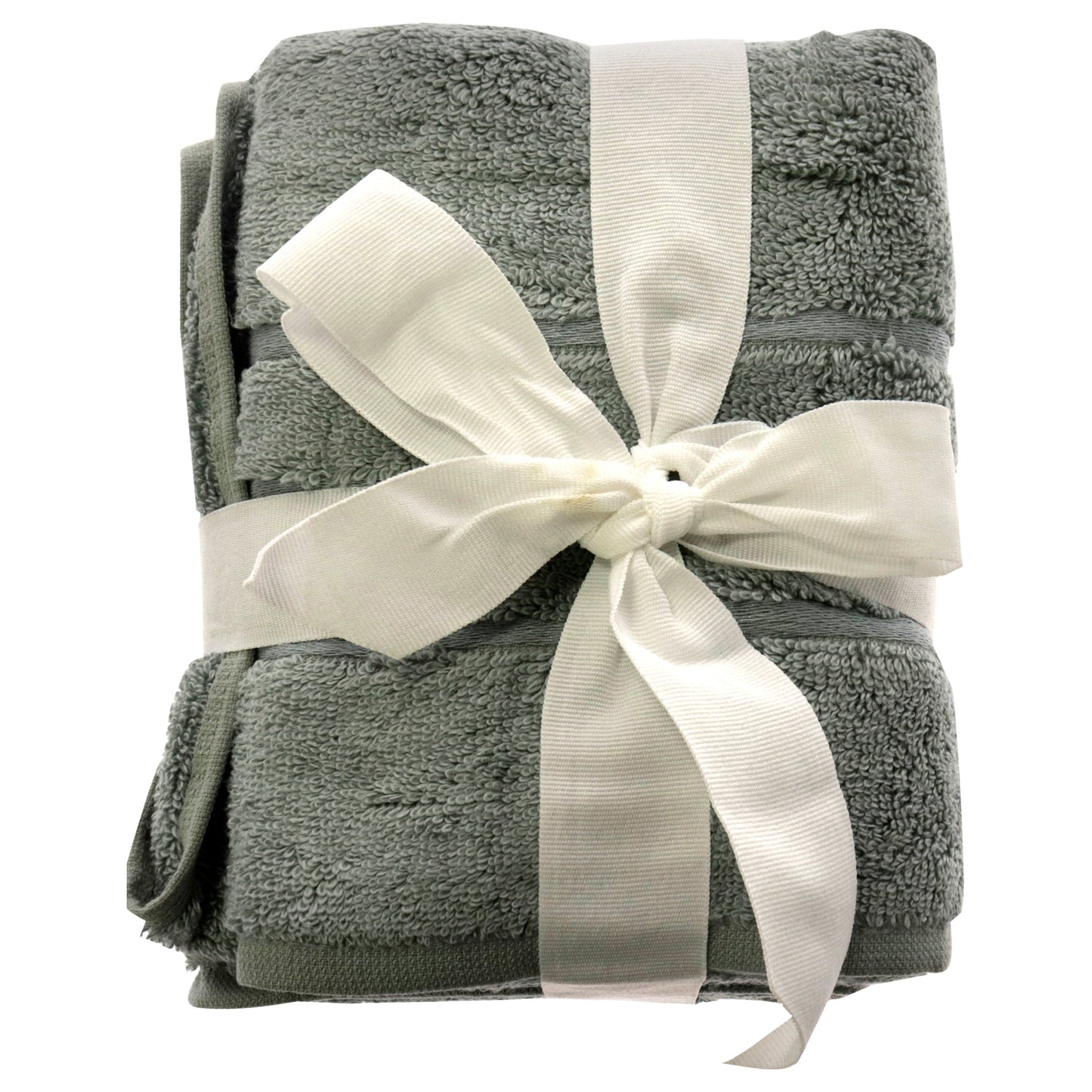Bamboo Hand Towel Set - Ocean Mist by Cariloha for Unisex - 3 Pc Towel