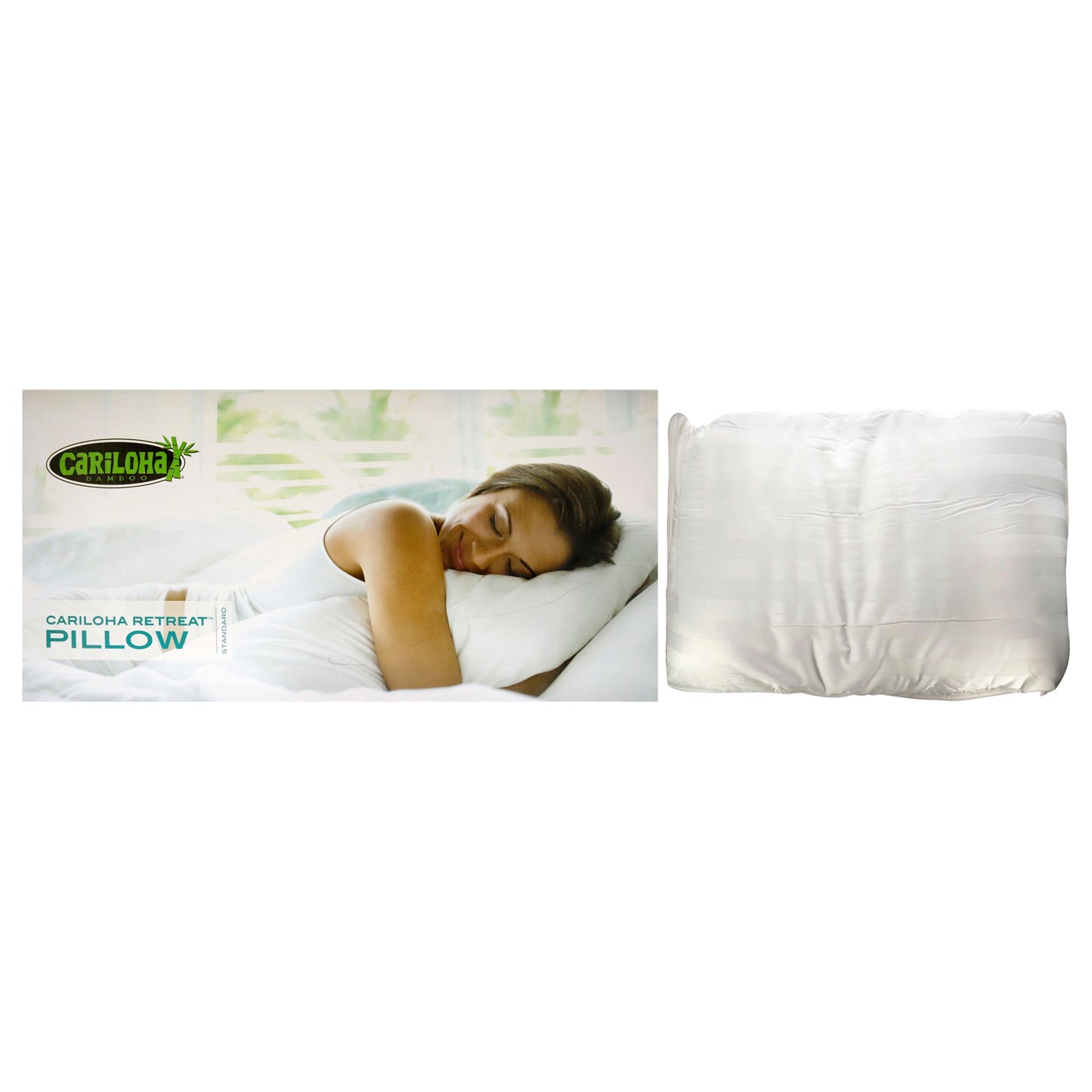 Retreat Pillow - Standard by Cariloha for Unisex - 1 Pc Pillow