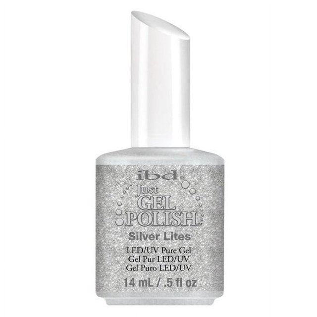 Ibd Just Gel Polish 0.5 Fl Oz Silver Lites