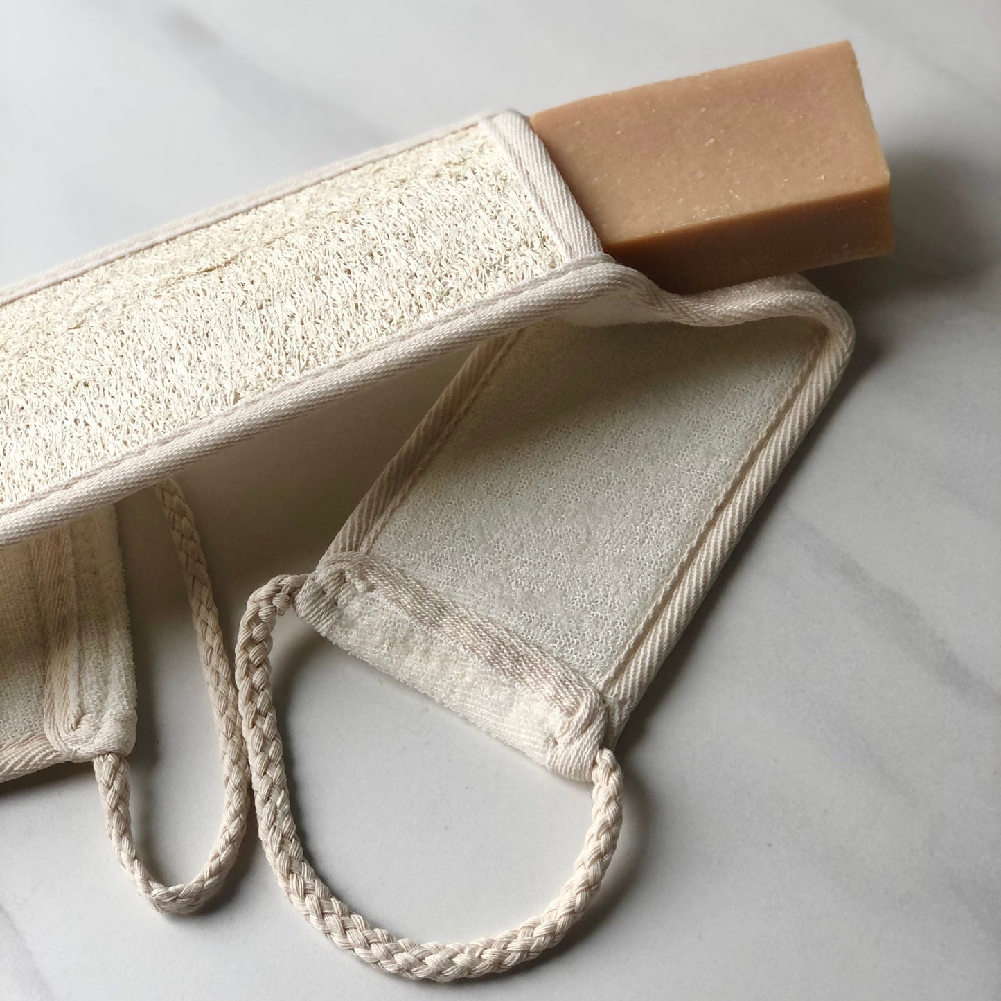 Exfoliating Loofah Back Wash Cloth