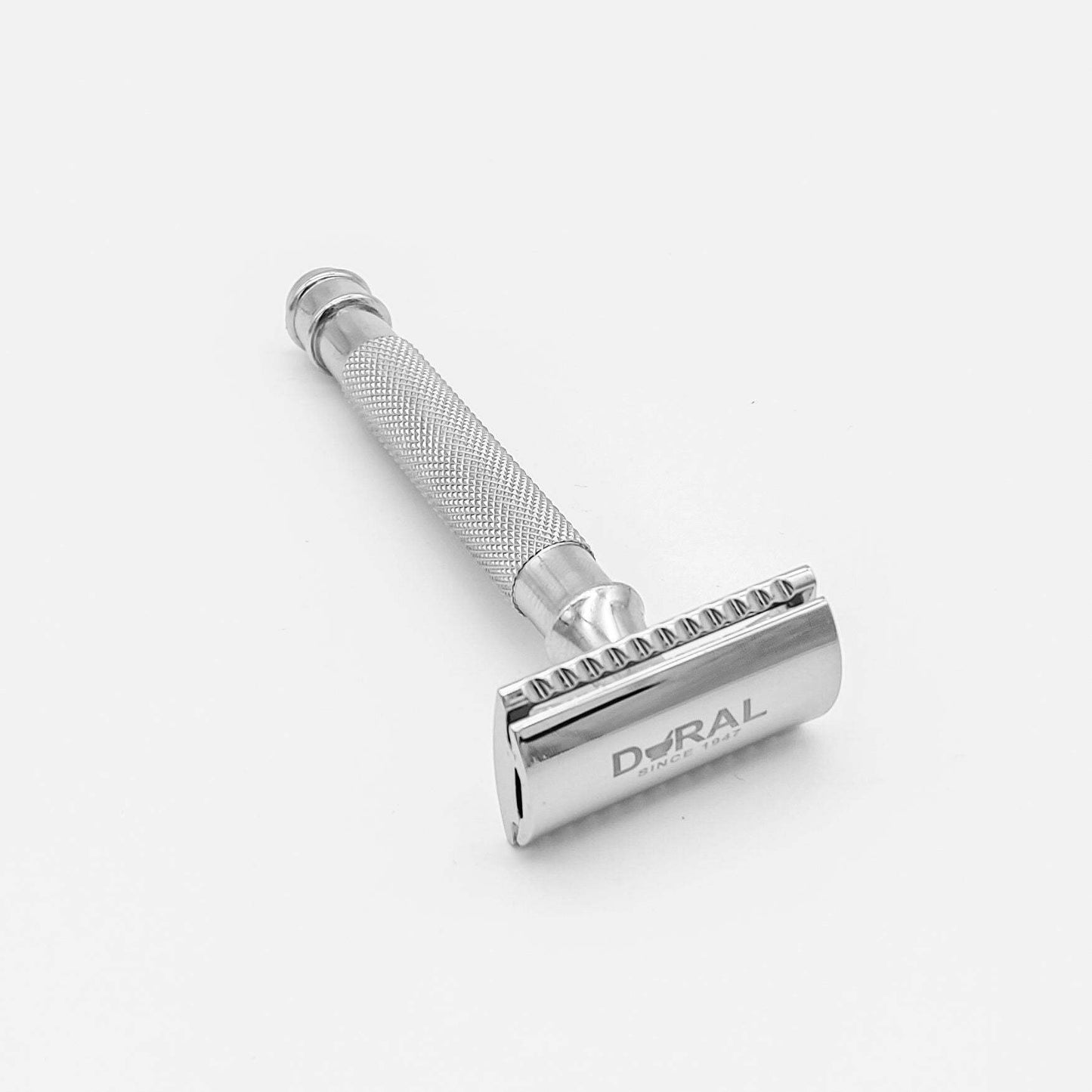 Dural Eyan Chrome Double Edge Safety Razor + Pouch