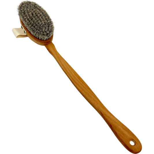 Dural Steamed beech wood bath brush with horse hair / sisal bristles