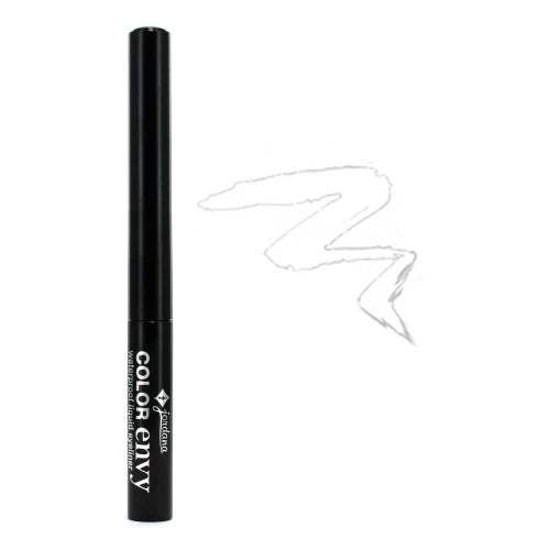JORDANA Color Envy Waterproof Liquid Eyeliner - Silver Craze