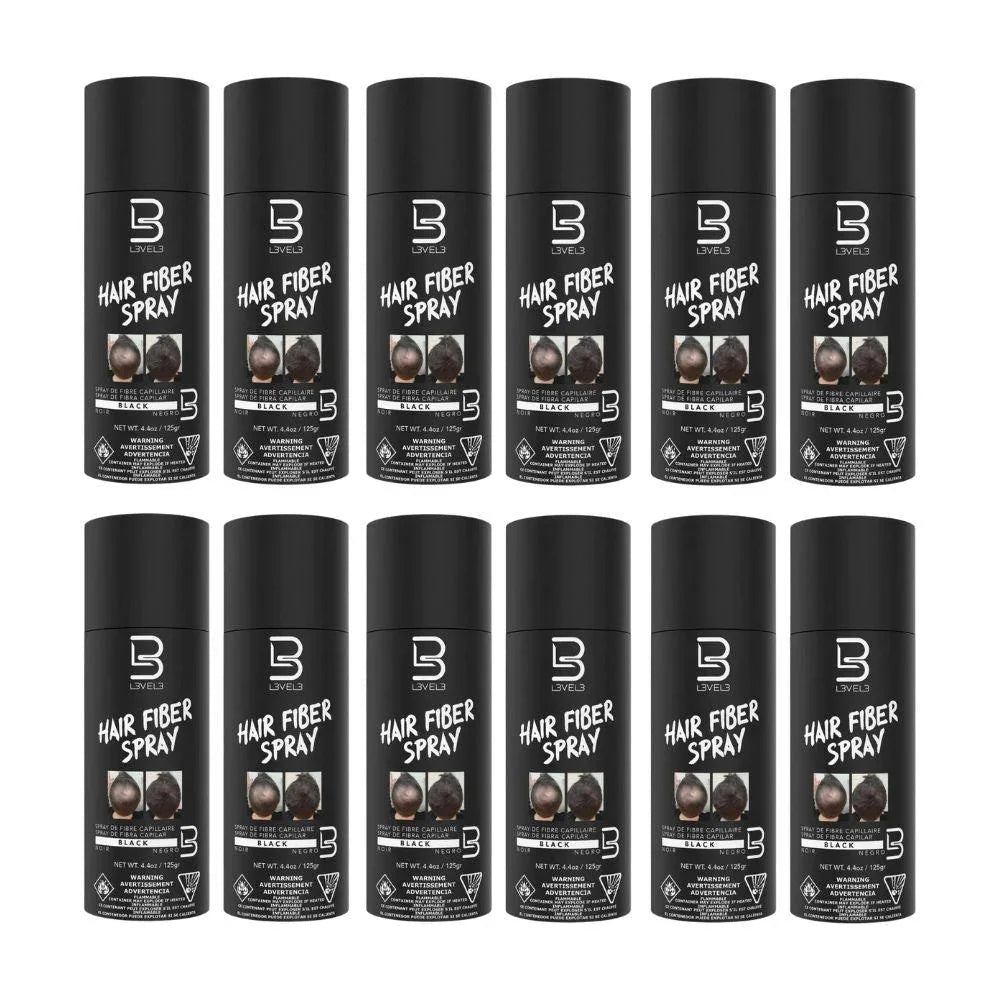 Level3 LV3 -BLACK HAIR FIBER SPRAY - BarberSets