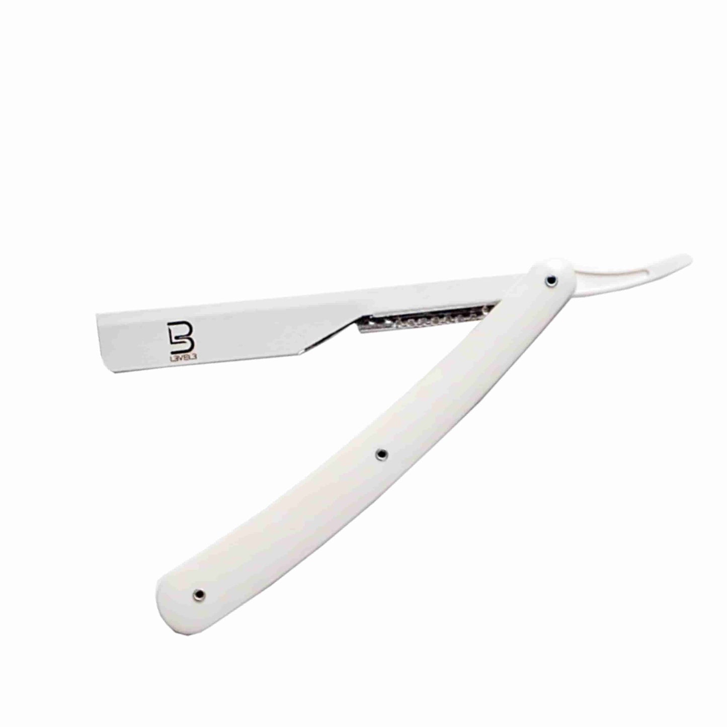 Level 3 White Straight Razor Holder