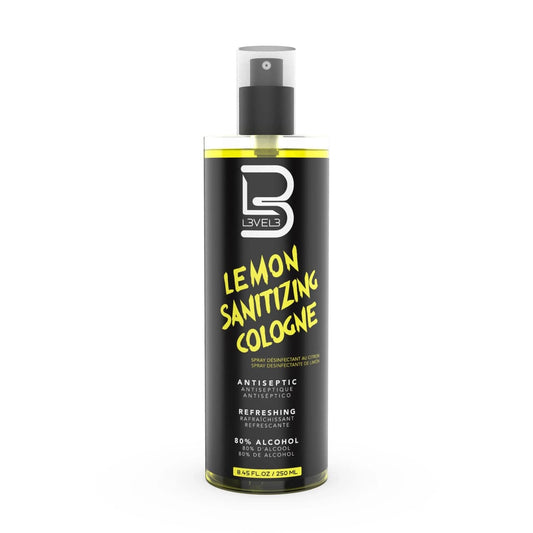 L3VEL3 Lemon Sanitizing Cologne 8.45 oz