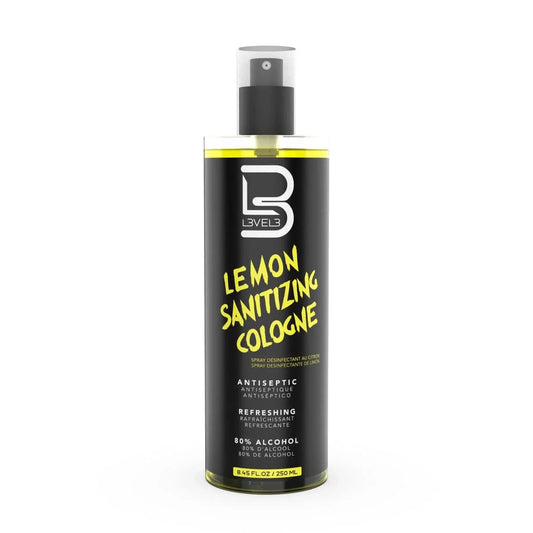 L3VEL3 Lemon Sanitizing Cologne 250ml / 8.45 oz