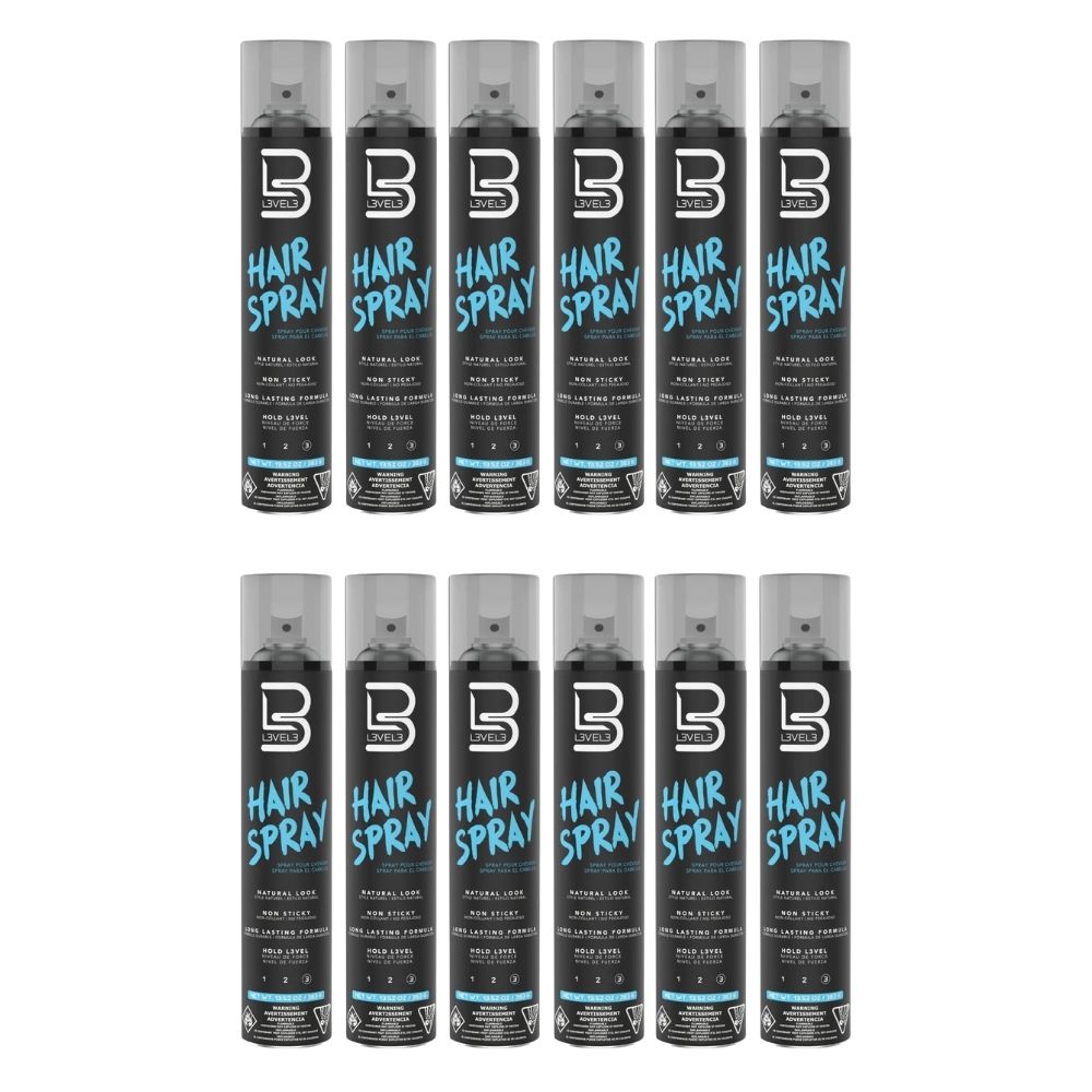 L3VEL3 Hair Styling Spray 13.5 oz - Multipack