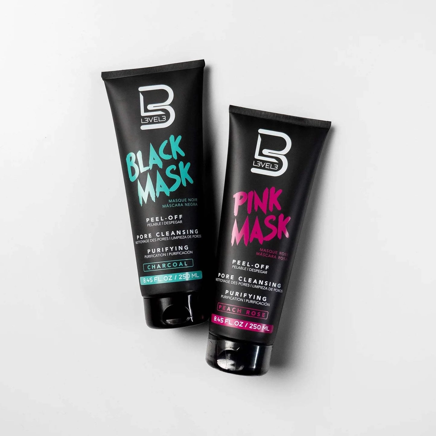 L3VEL3 Black Facial Mask 250ml / 8.45 oz