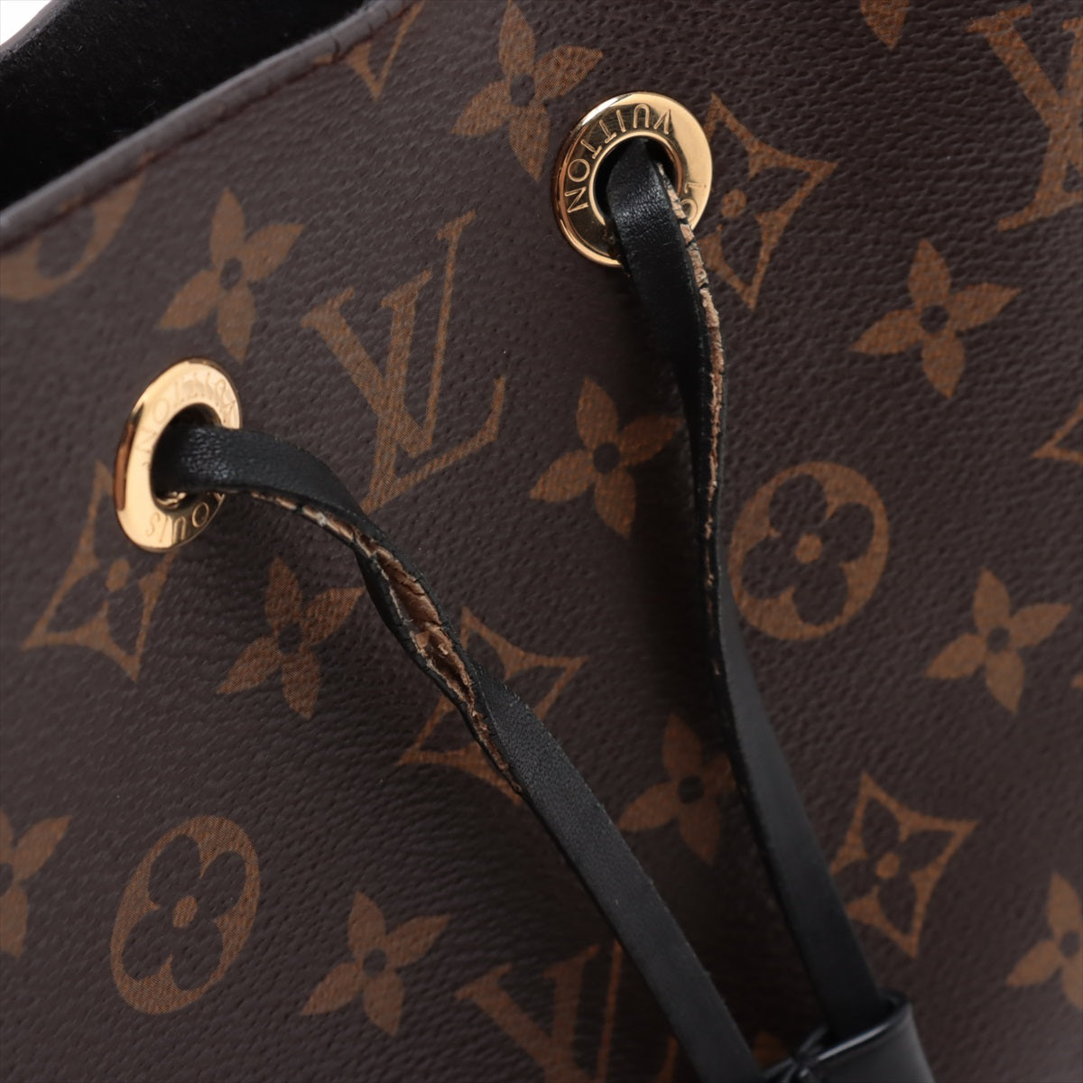 Louis Vuitton Monogram Macassar Neonoe Bucket Bag