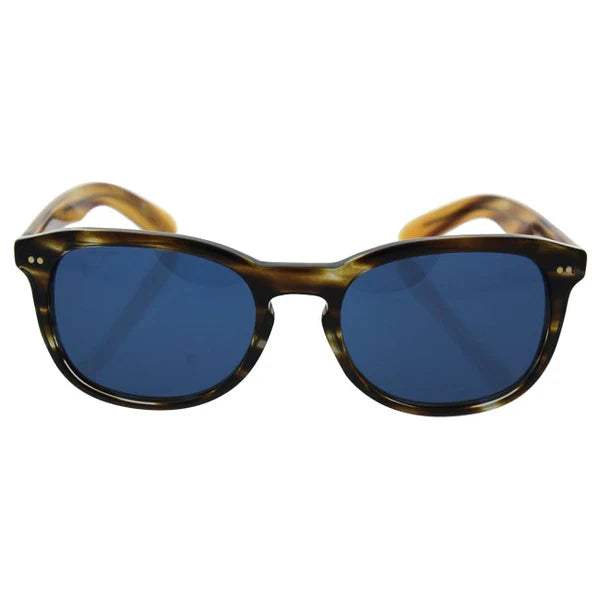 Burberry BE 4214 3551-80 - Brown Horn-Dark Blue by Burberry - 55-20-140 mm Sunglasses