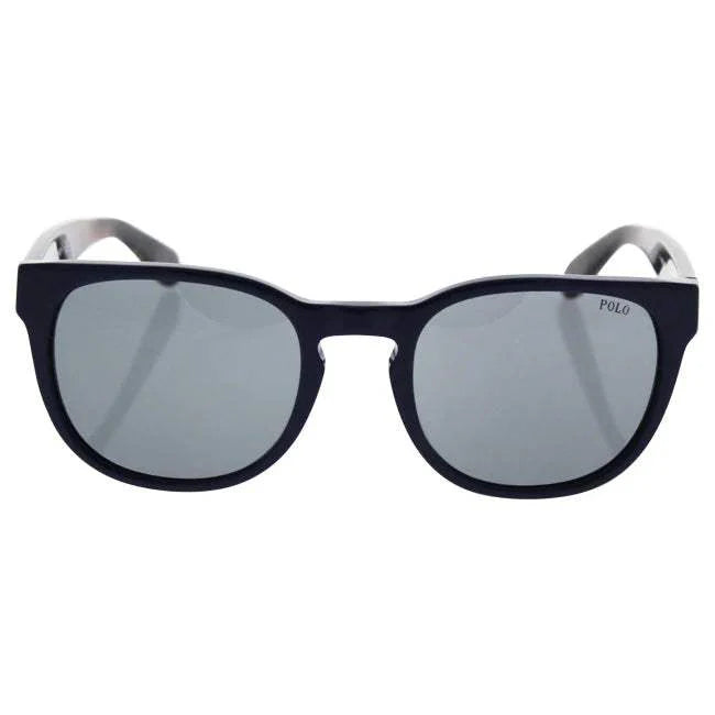 Polo Ralph Lauren PH 4099 5541-87 - Navy Blue-Light Grey by Ralph Lauren for Men - 52-21-145 mm Sunglasses