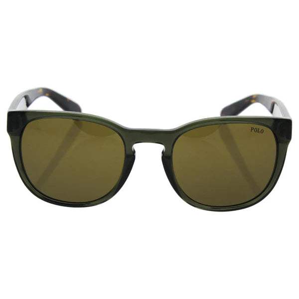 Polo Ralph Lauren PH 4099 5542-73 - Olive Green-Brown by Ralph Lauren for Men - 52-21-145 mm Sunglasses