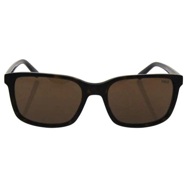 Polo Ralph Lauren PH 4103 5550-73 - Vintage Dark Havana-Brown by Ralph Lauren for Men - 56-19-145 mm Sunglasses
