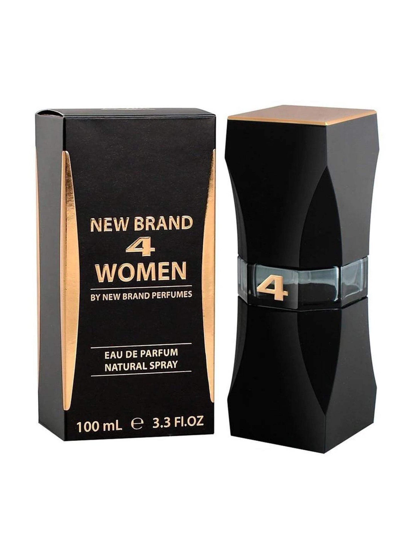 4 Women by New Brand for Women - 3.3 oz EDP Spray