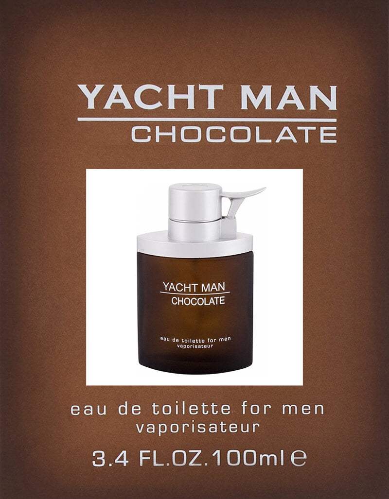 Yacht Man Chocolate by Myrurgia for Men - 3.4 oz EDT Spray